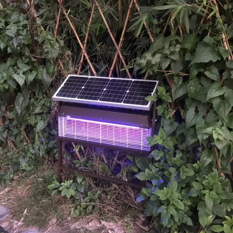 Outdoor Electric Solar Anti-Mosquito Lamp Mosquito Insect Killer Killing Lamp