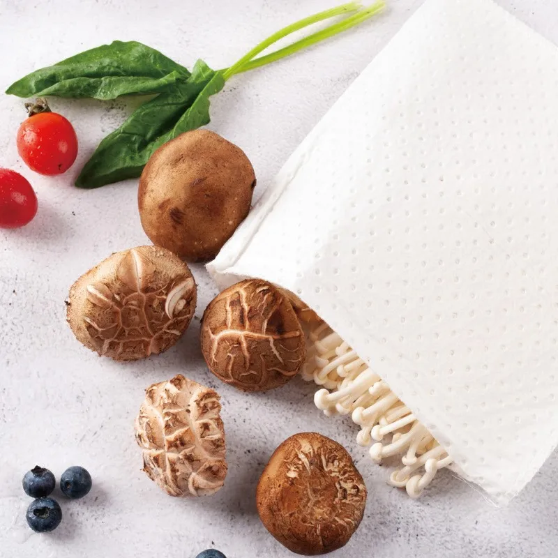 PLA fruit and vegetable water-locking water-absorbing needled non-woven moisture absorbent non-woven fabric