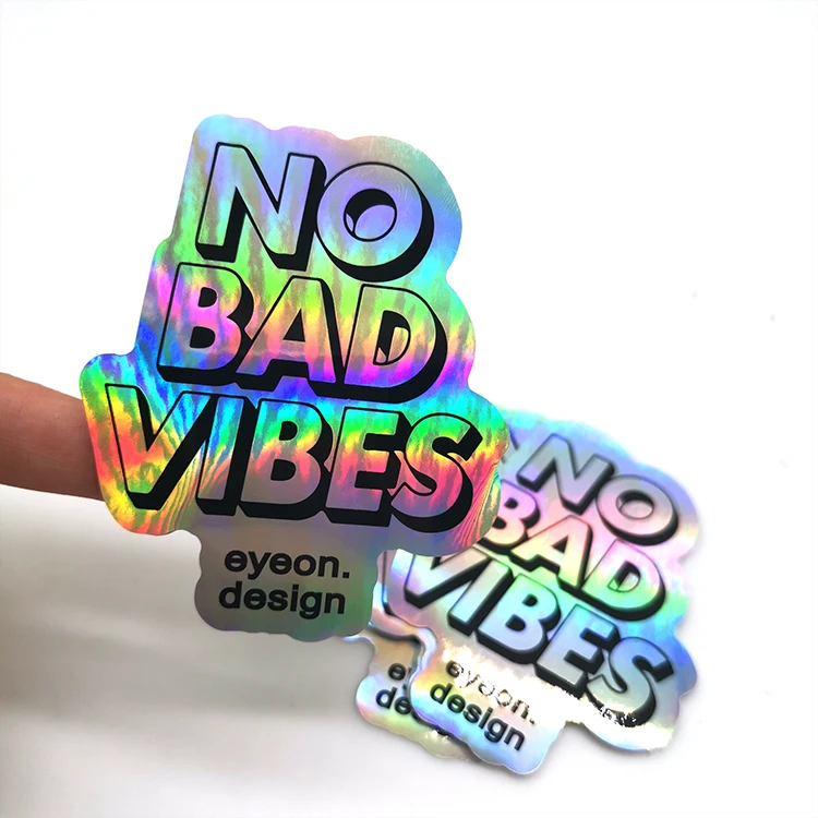Custom self adhesive packaging label screen printing outdoor car logo waterproof pvc die cut vinyl sticker for laptop