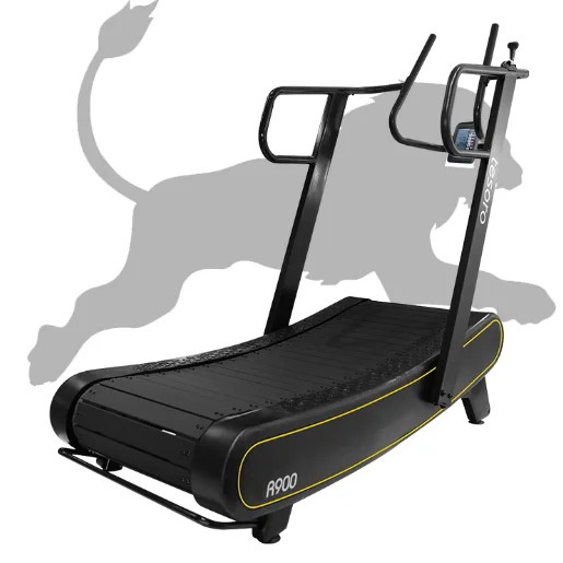 easy up treadmill non-motorized unpowered curved Manual treadmill Eco-friendly curved treadmill commercial air runner