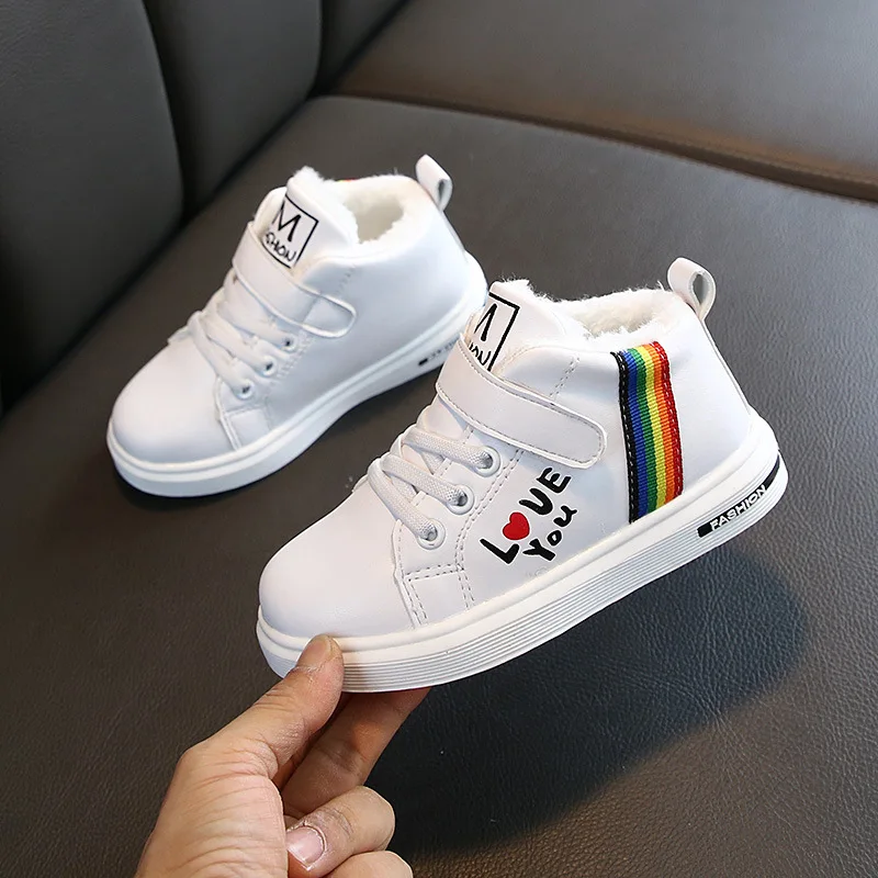 Hot selling kids casual shoes wholesale colorful design gilr shoes boy sports