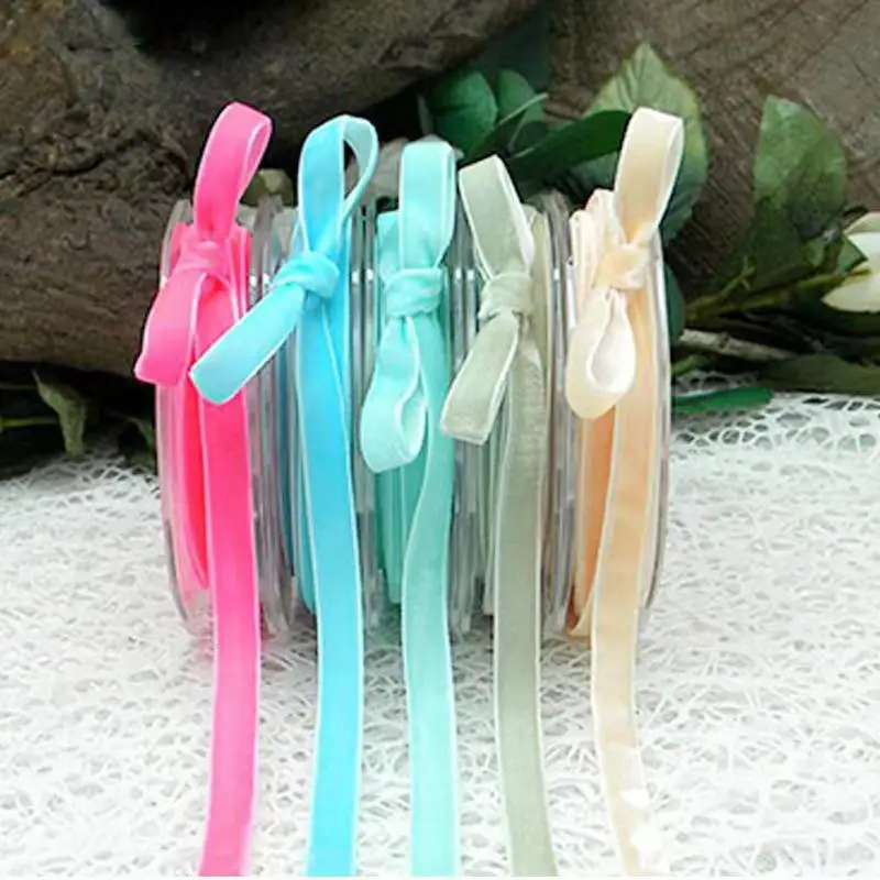 Gold  by The Yard | Mustard Yellow Wedding Velvet Trim | Golden Hair Bow Swiss Velvet Ribbon