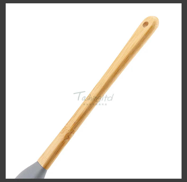 Hot Selling Sustainable Pastry baking Silicone Spatula Set oil brush cream scraper set