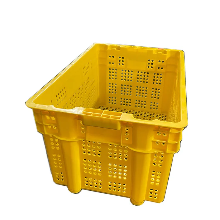 Factory price plastic food storage box/plastic milk crate/fruit plastic crate 600*400*275