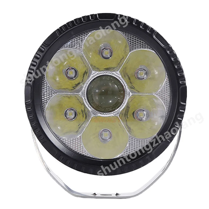 Супер яркий 5 дюймов 90 Вт белый желтый светодиодный лазерный противотуманный фонарь для автомобиля SUV внедорожника грузовика ATV UTV 10-30 в