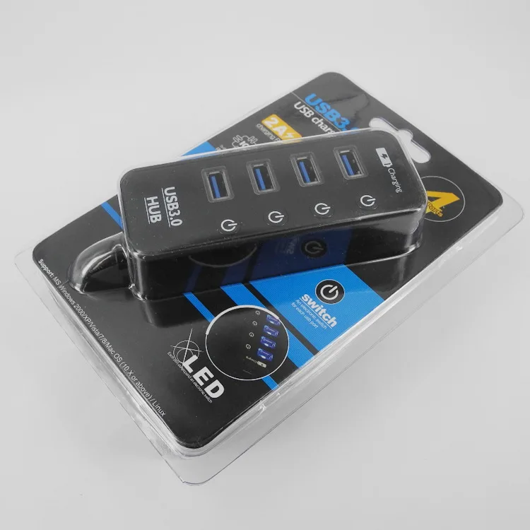 
Modern Design Private Label Power Saving Environmental Protection USB Hub 