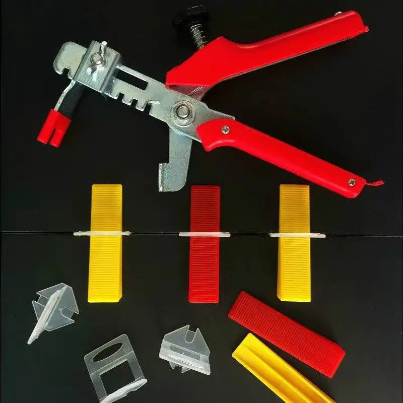 High Quality 1.5mm Tile Leveler Spacer Lip Leveling System Tile Leveling Tool Kit