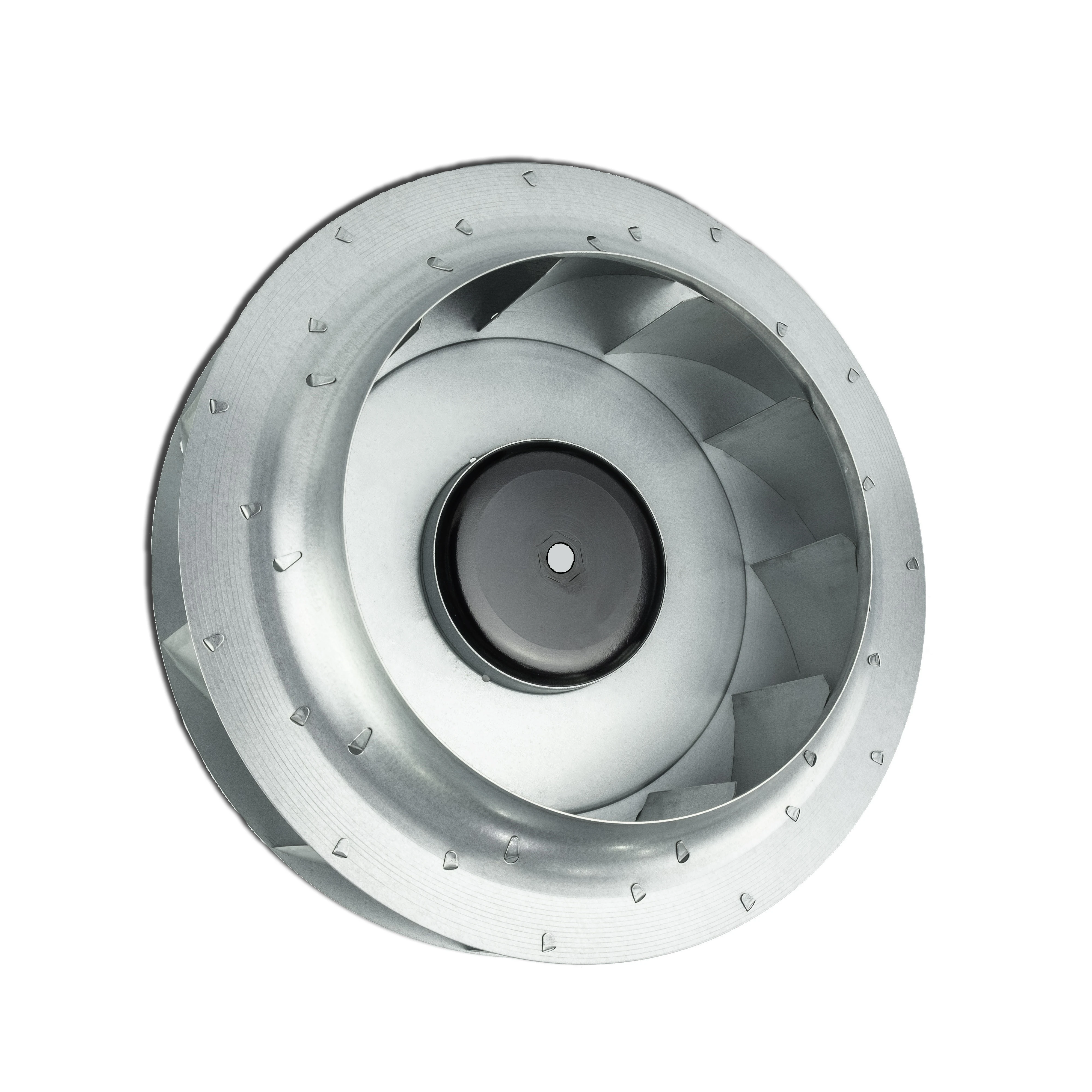 280-82mm diameter industrial centrifugal blower fan 0~10V PWM EC 230V type motorized impeller for HVAC centrifugal fans