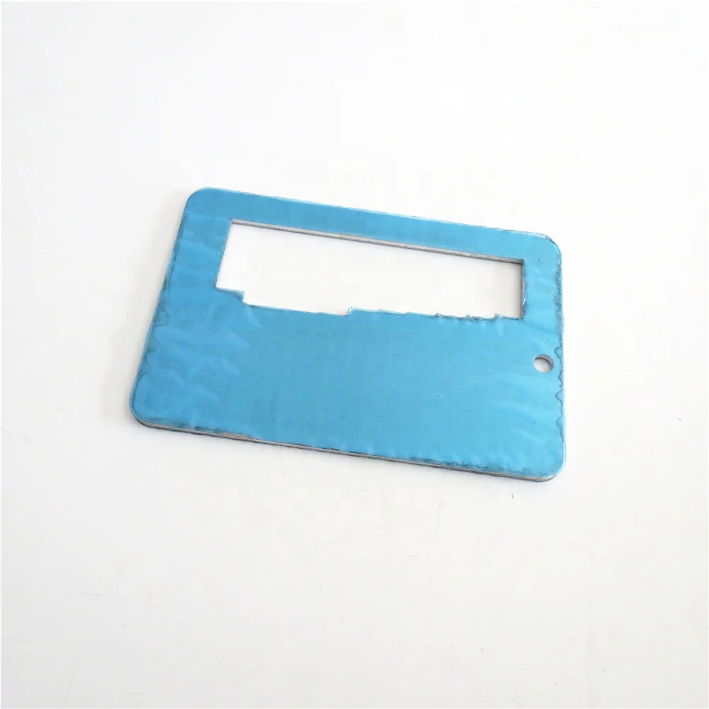 Aluminum stainless steel Size inspection tool, Wire metal sheet thickness gauge gage plate