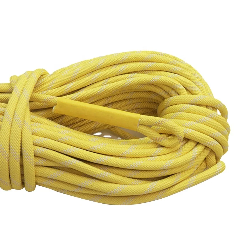 UHMWPE luminous rope water safety rescue rope
