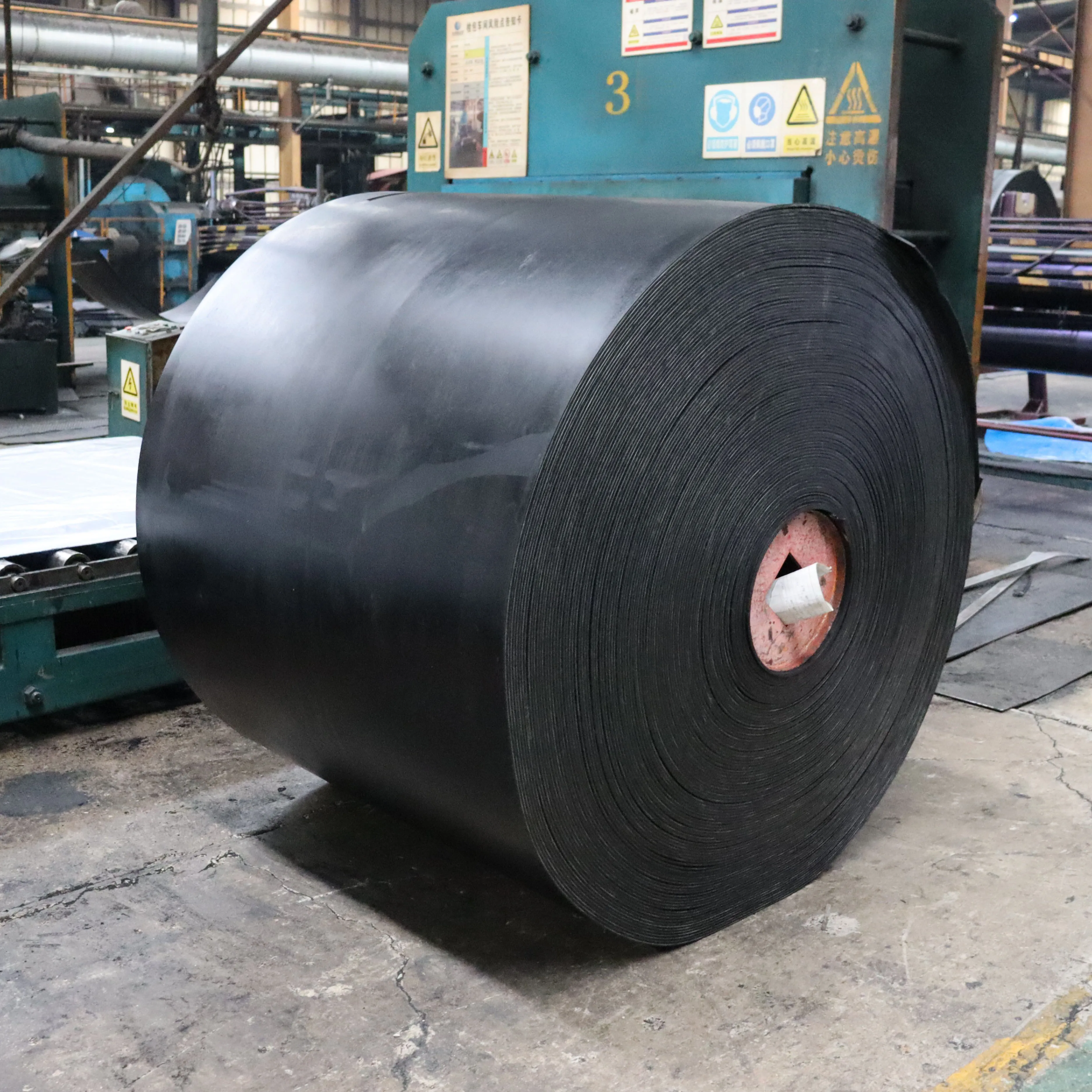 Moulded Cut Edge Iso Standard Industrial Nylon Conveyor Belt 20 Mpa