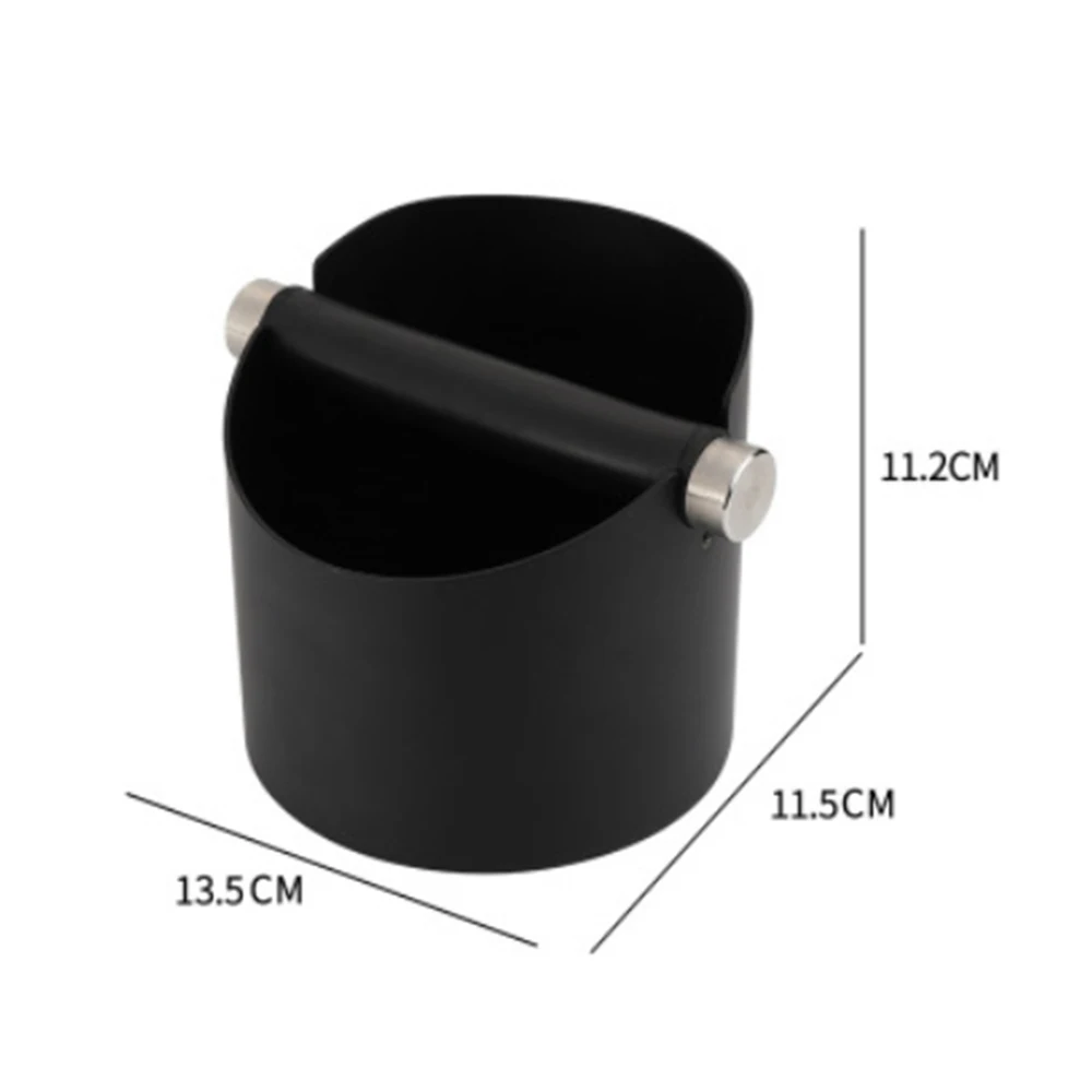 Кофе-машина измельчения контейнер Силиконовый круглый журнальный столик Knock
