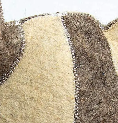 Amazon защитит вашу голову, оригинальная 100% натуральная фетровая шляпа для сауны