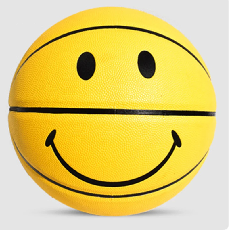Promotional various durable using 7 original leather basketball ball