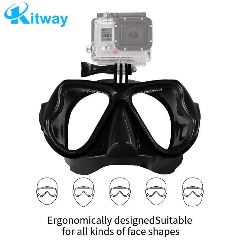 Hotting sale   wholesale price Multi function diving ventilate with locking mount and case for Gopro Heros