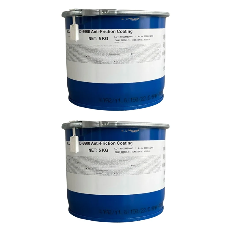Molykote D-6600 Antifriction Coating Can Be Sprayed With D6600 Light Yellow 5kg/barrel