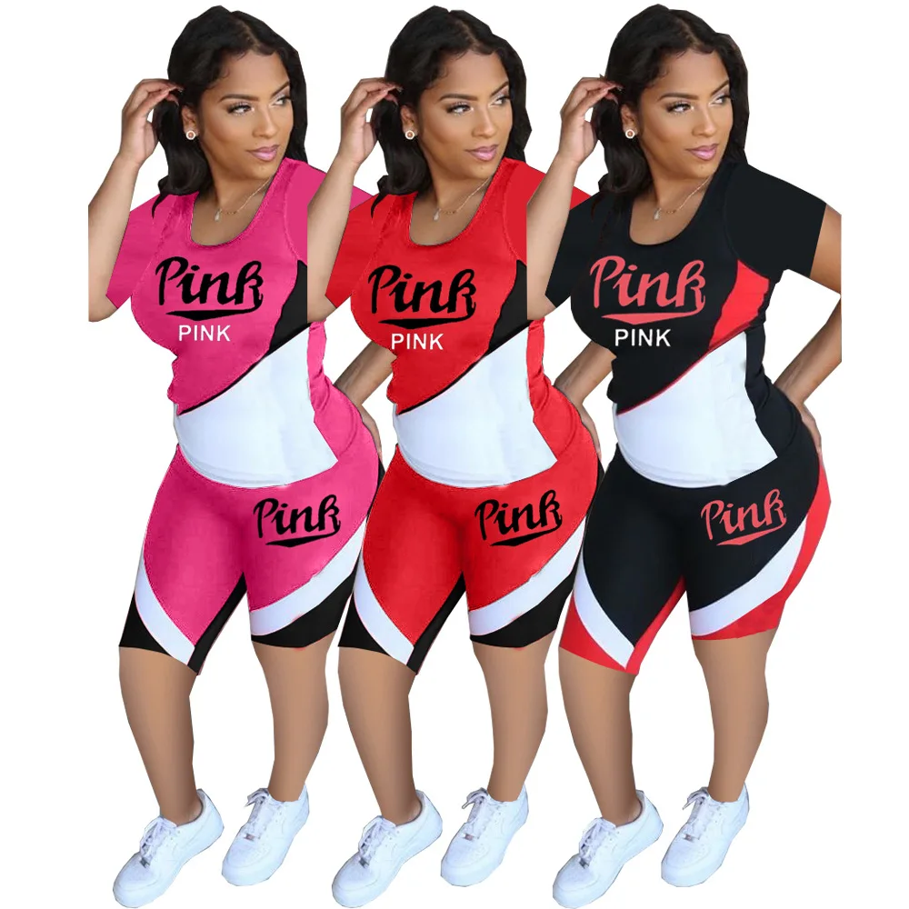 
Best Quality Casual Trendy Workout Matching Solid Set Two Piece Sets Women Clothing 