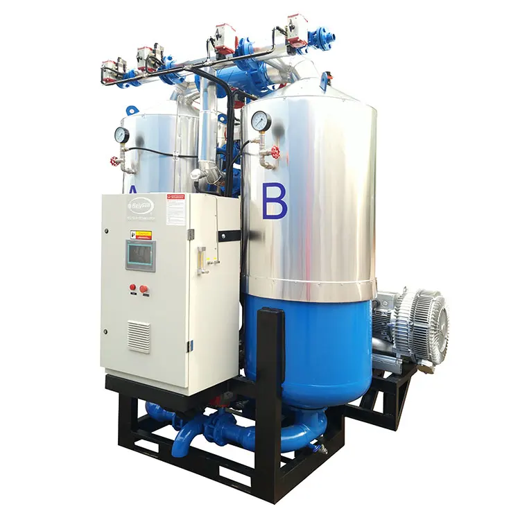
Hankison type industrial compressed air dehumidifier desiccant air dryer matching to screw air compressor 