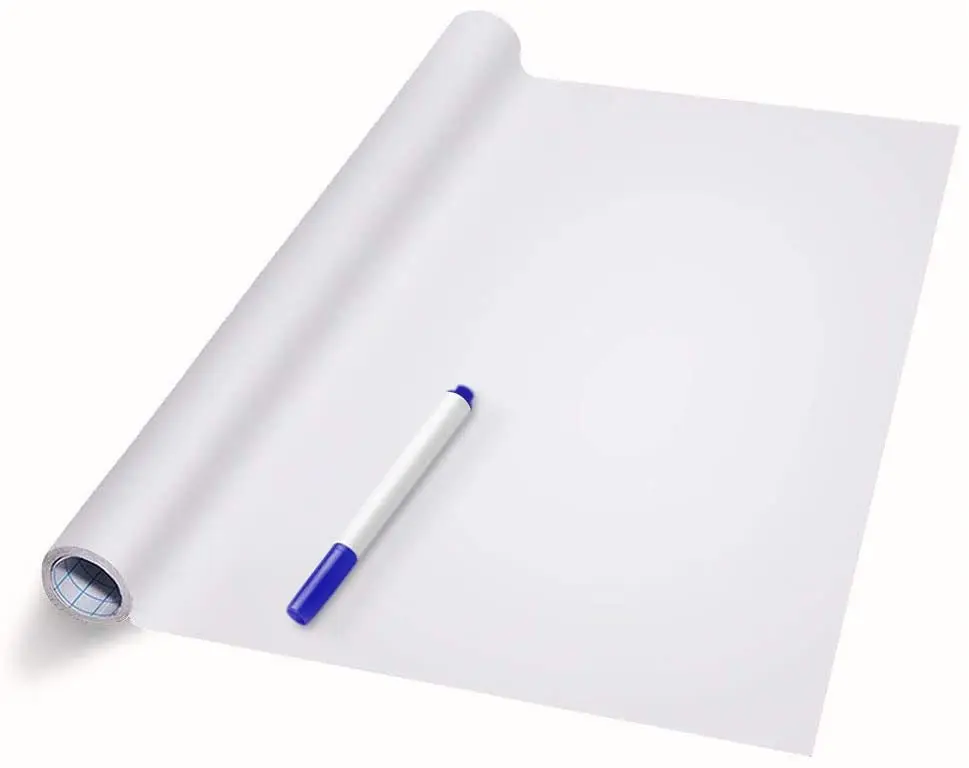 Dry Erase Whiteboard Sticker for office