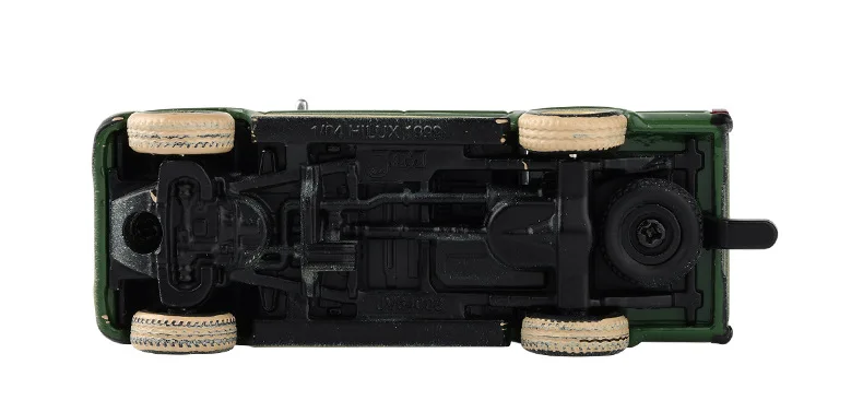 JKM 1/64 TOYOTA Hilux Model Car Alloy Diecast Toys Classic Super Racing Car Vehicle For Children Gifts