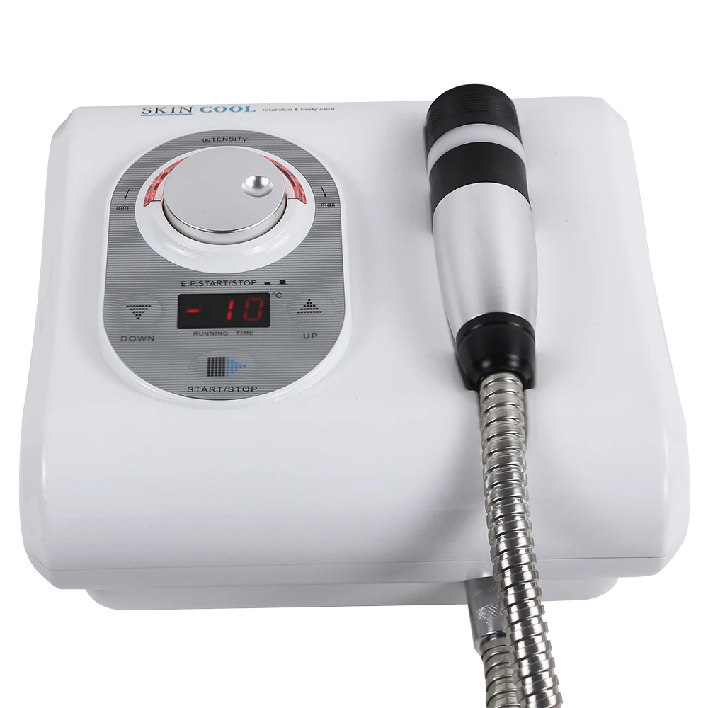 Portable 2 in 1 Cryo No Needle Electroporation Mesotherapy RF Device Home Use Skin Tightening Anti Aging Radio Frequency Machine
