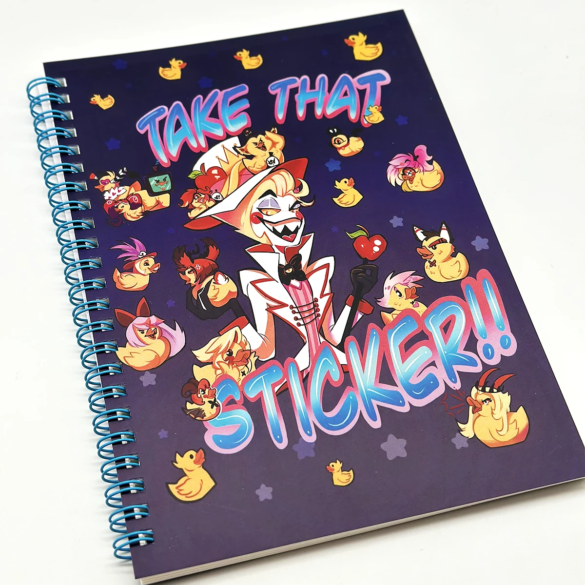 Custom A5 High Quality Kawaii Design Scrapbook children coloring book with stickers book