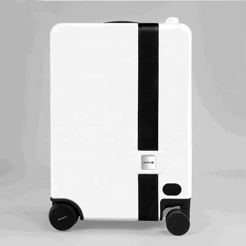 New Arrival Hot Smart Riding Scooter Luggage Automatic Following Mobile APP Remote Controller Travel Businees Smart Suitcase