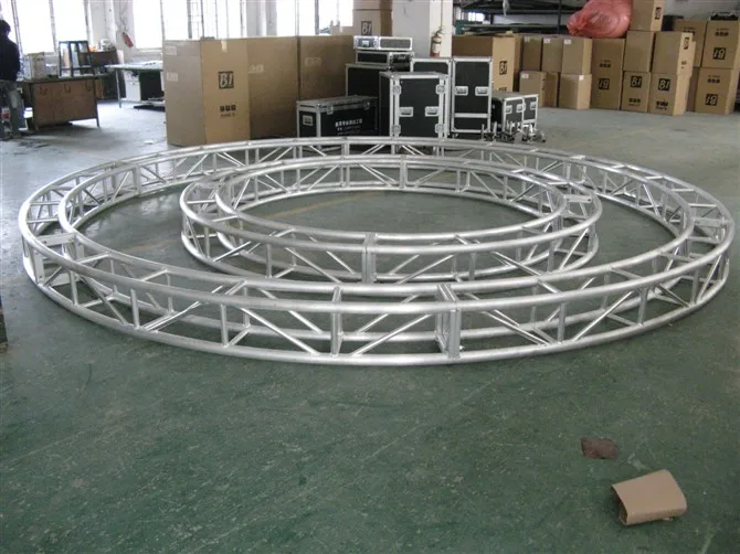 ESI circle aluminum truss diameter 2m 3m 5m aluminum triangle square circle truss for sale