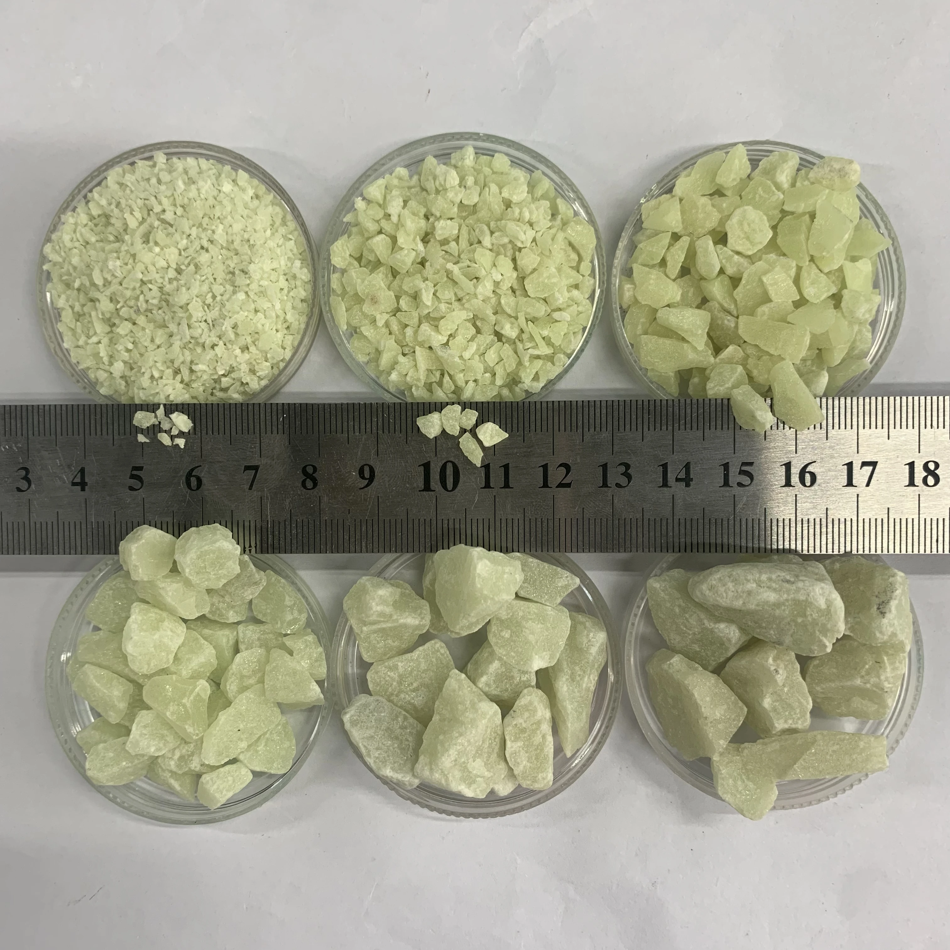 Luminous stone Stones that glow at night