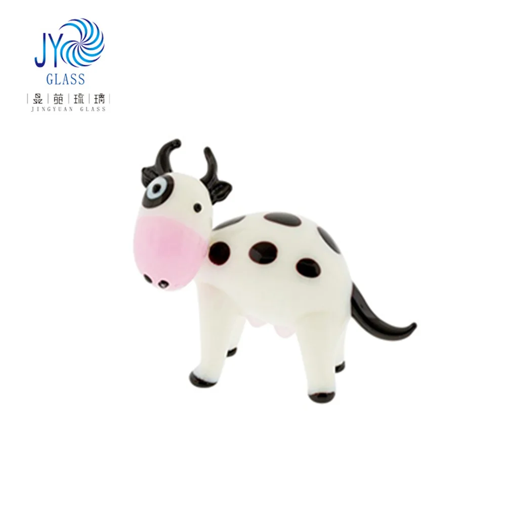 Ручной работы выдувное стекло лэмпворк поделки украшения из стекла маленькие скульптурные