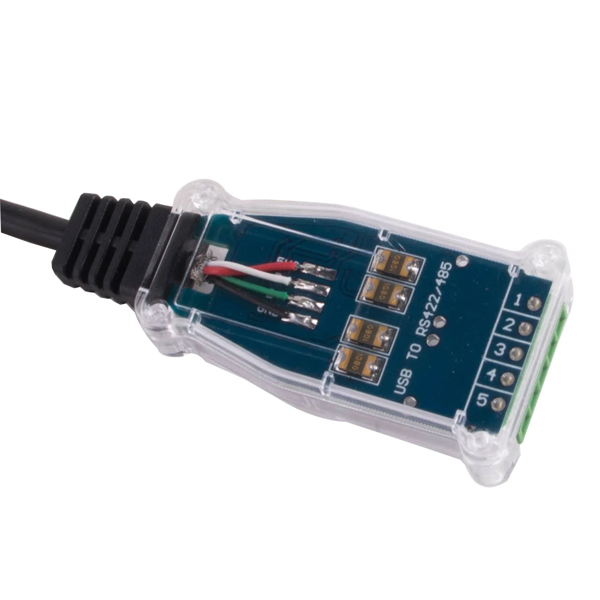 CH340 чип USB к 5Pin RS485 RS422 конвертер адаптер кабель 485 422 Коммуникационный Поддержка Win7/8/10