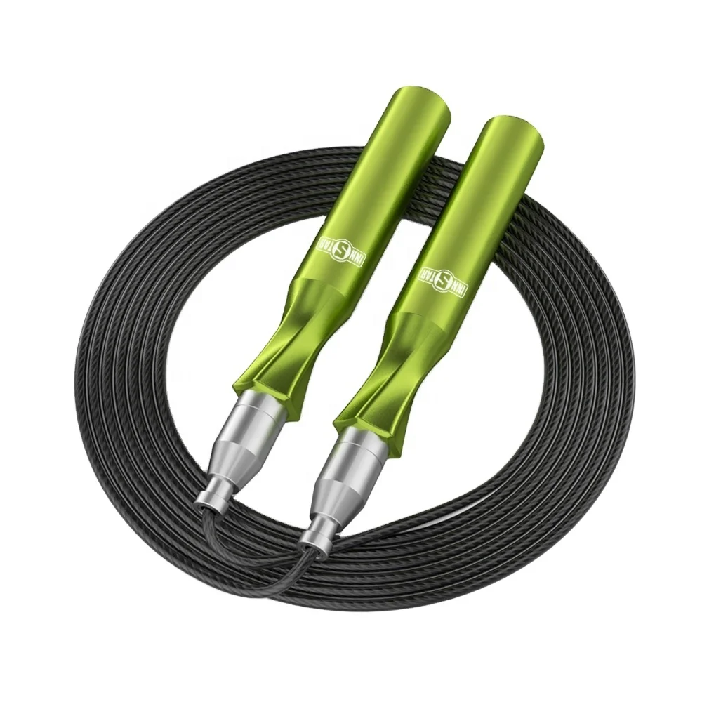 INNSTAR Wholesale Fitness Adjustable Sweatband Handle Jump Rope With Jump Rope Bag