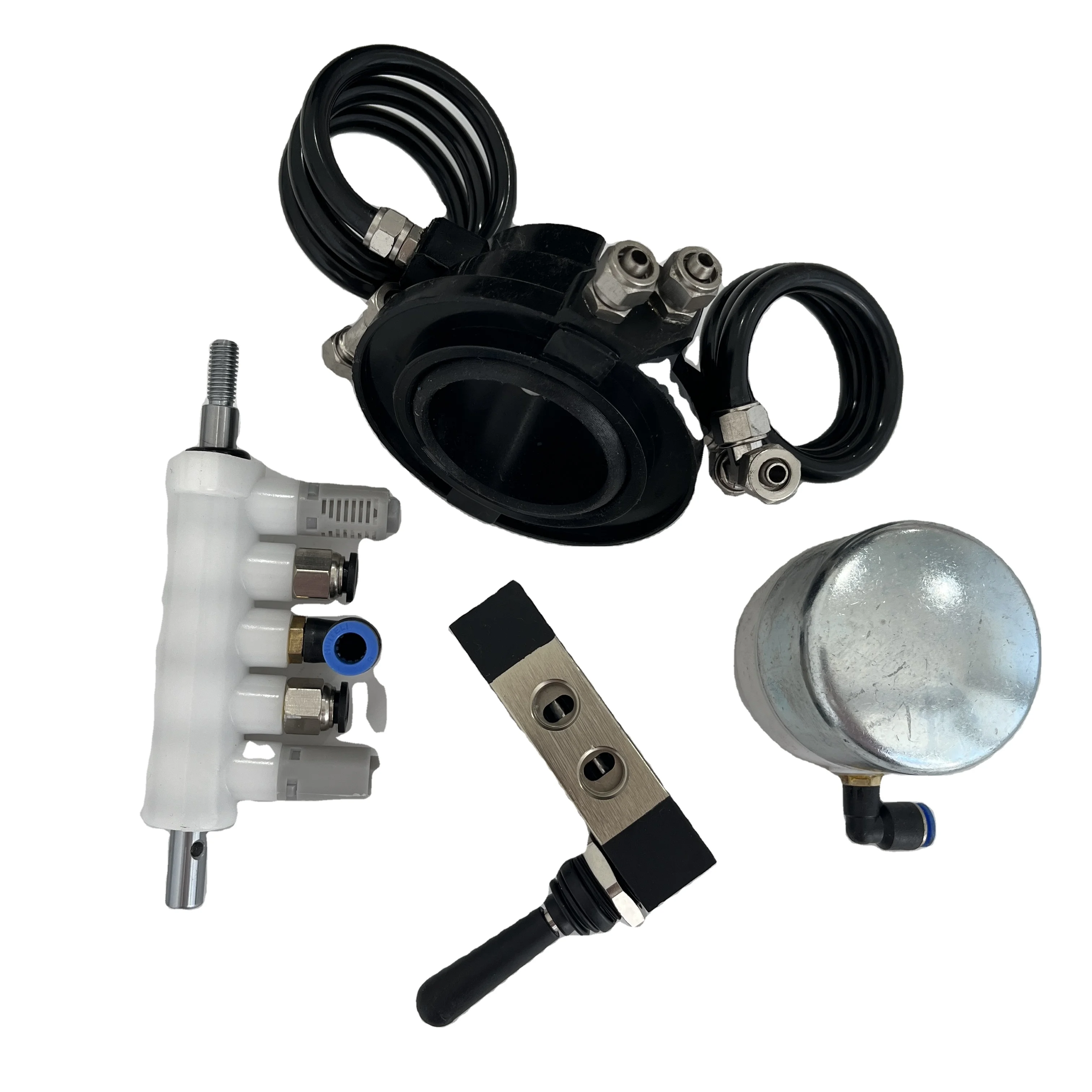 Pneumatic components for tire changers Five Way Foot Pedal Valve Hot Air Control Tool Hand Controlled Switch Valve