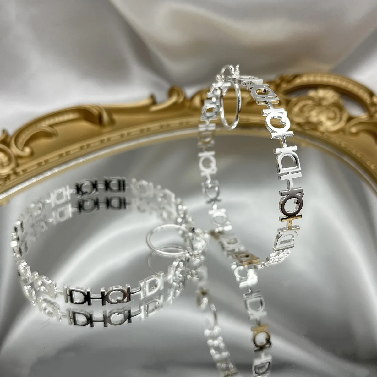 Fashion Boho Custom Personalised letters Name alphabet big Hoop Earrings Stainless Steel Jewelry for Women Girls