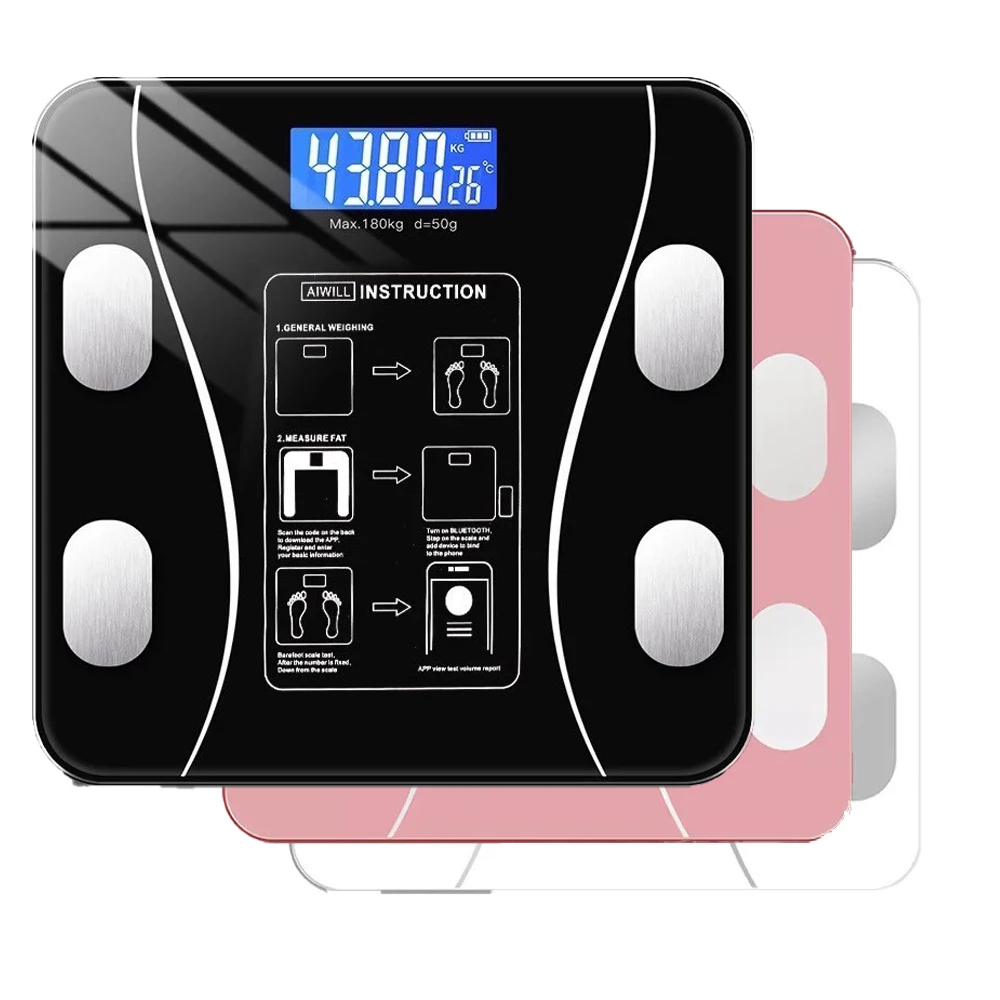 BL-2602 Unique Bathroom Scale Organizer Intelligent Body Fat And Water Measuring Smart Analyzer Scale
