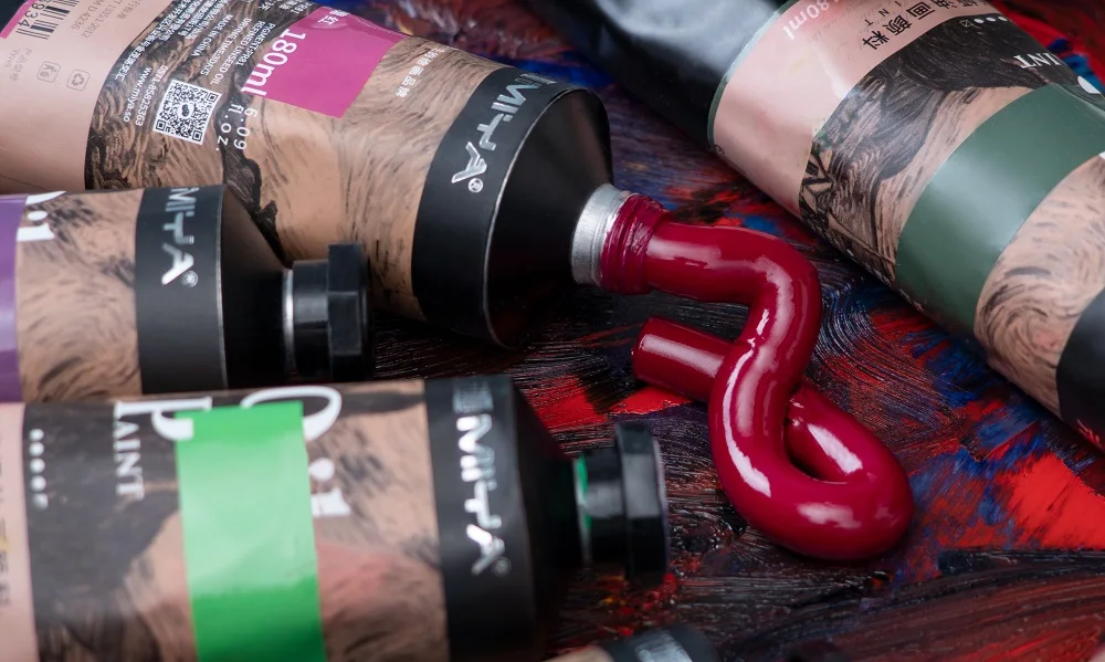 Miya-180ml Oil Paint Set Oil Tube, Oil Color For Painting