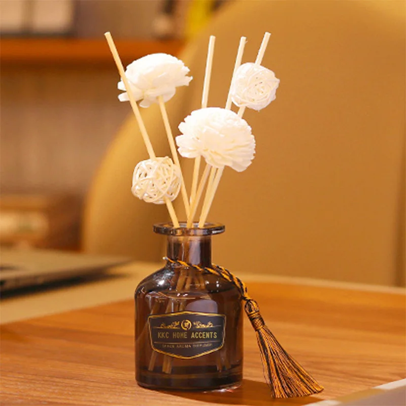 Hot Sale Home Decor Flameless Aroma Accessories Diffuser Stick Rattan Aromatherapy Wooden Stick