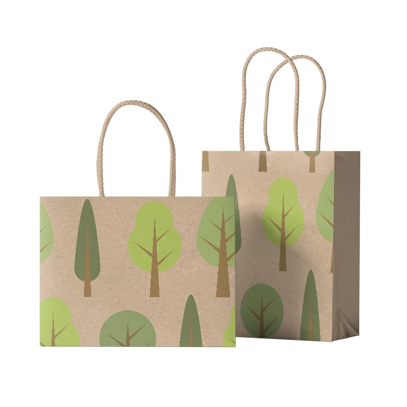 Hongxi OEM миниатюрная маслостойкая сумка черного цвета коричневого ручная работа Подарочная крафт-бумага экологичный пакет с пользовательским логотипом