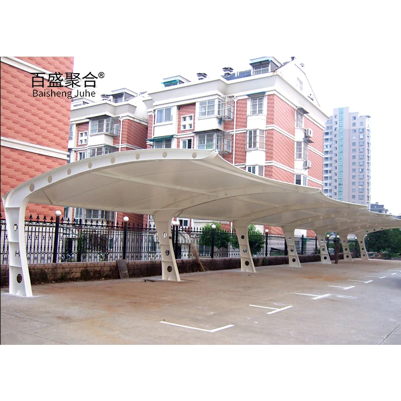 China Cheap Steel Structure Car garage Galvanized steel frame shed small car garage for parking