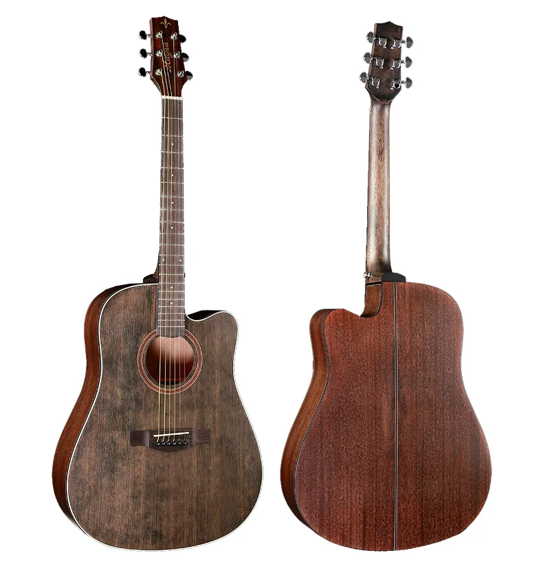 Price Wholesale China Guitars Mahogny 6 string Alice  A407 Acoustic Guitar