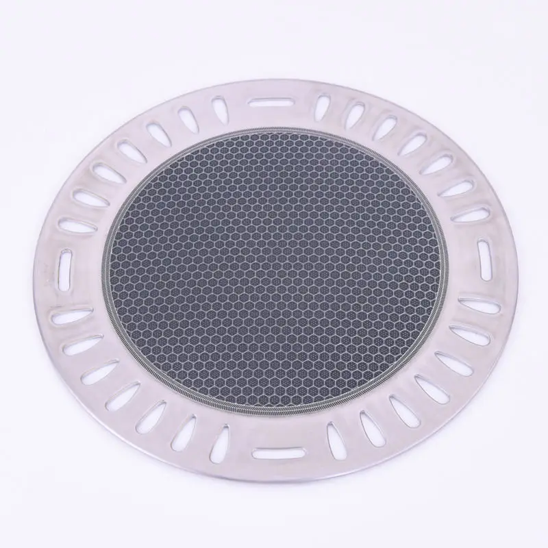 Factory Supply 295mm Commercial Korea Bbq Hot Plate Pan Stainless Steel Round Grill Grate Non Stick