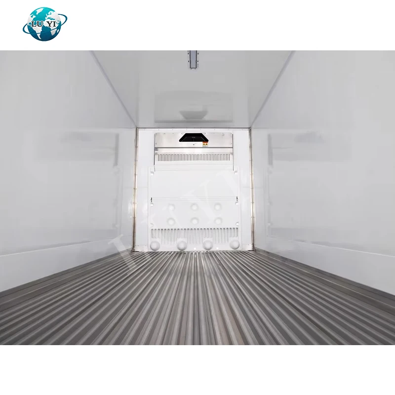 New 40 foot refrigerated container for transporting frozen and refrigerated goods semi trailer