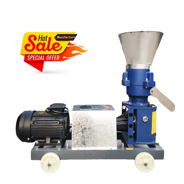 Farms use household small manual pelletized poultry livestock animal feed pellet machine mill for poultry livestock  granulator