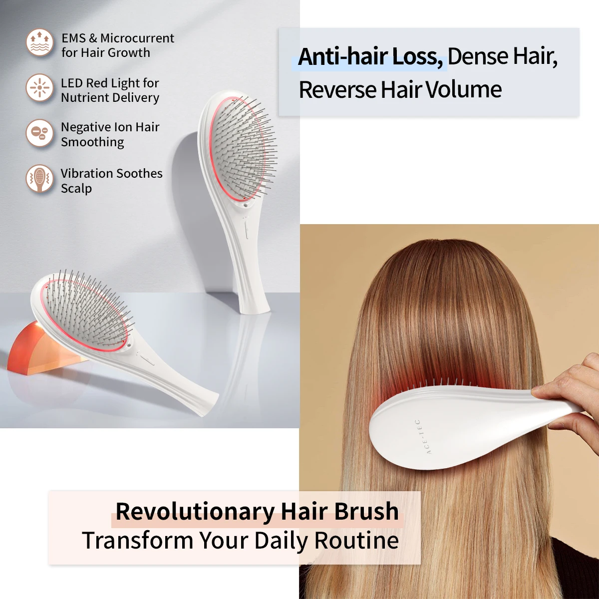 Грибной электрический стимулятор волос