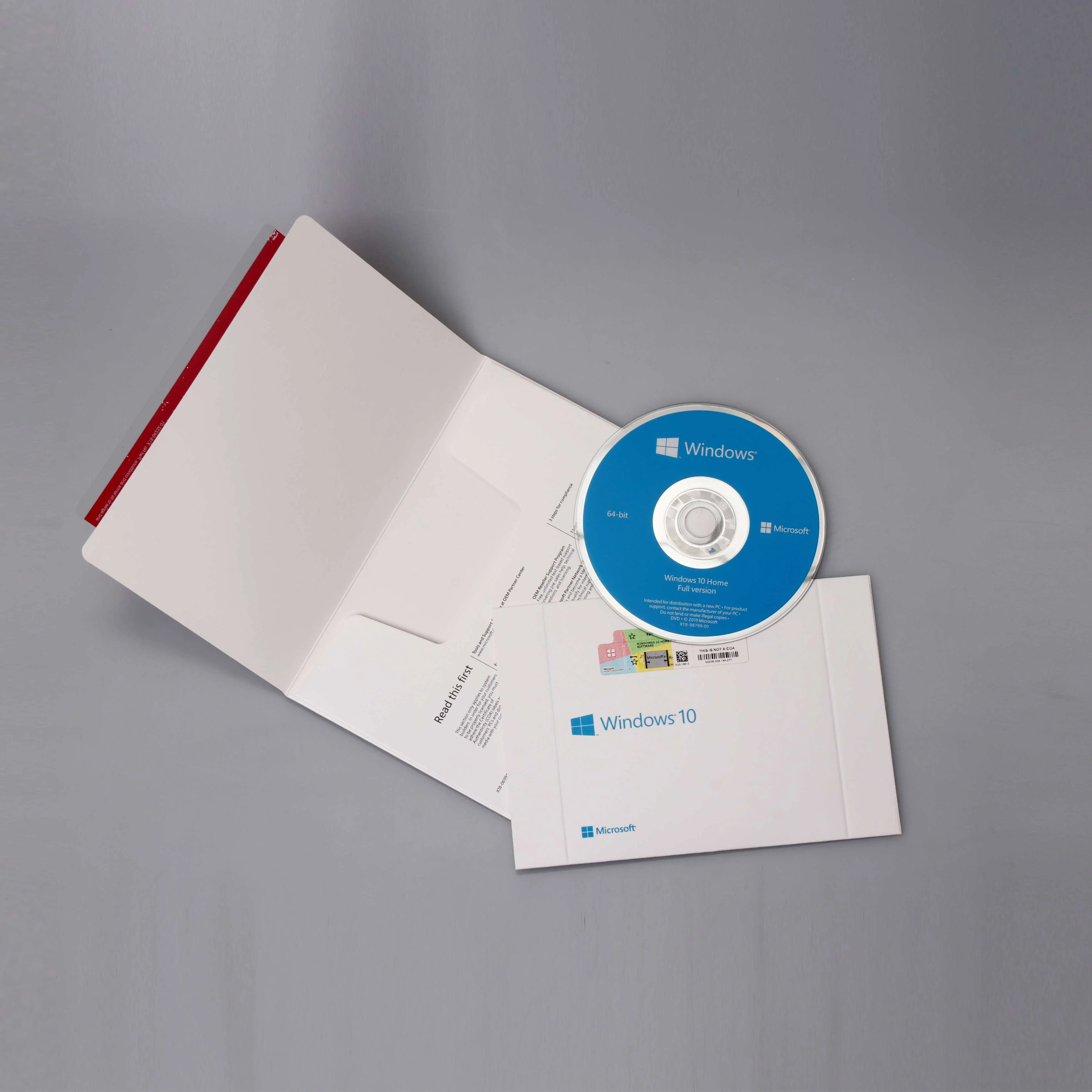 Windows 10 Home 32and64 бит DVD коробки Бесплатная доставка windows