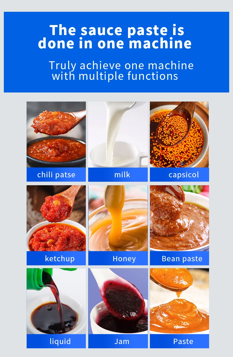 Small food laminating dishwashing liquid shampoo fish paste fillet sauce icecream paste mayonnaise seal packaging machines