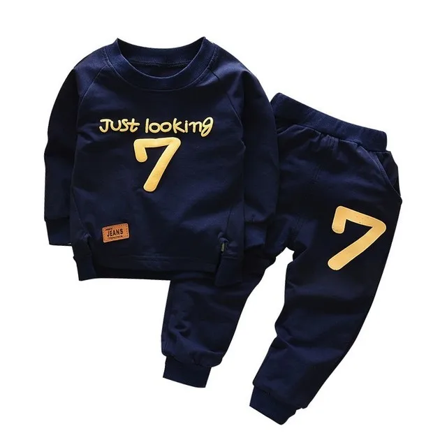 Factory wholesale kids wear fall sport suit for boy girls clothing fashion tracksuit for kids children