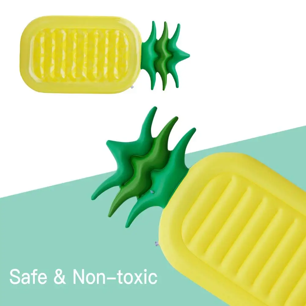 LC Transparent Large Intex Novelty Fun Custom Adult Toy Inflatable Fruit Pineapple Swimming Pool Float