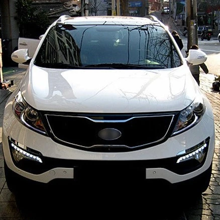 Дневные ходовые огни для Kia Sportage 2010-2015 дневные 2011 передняя