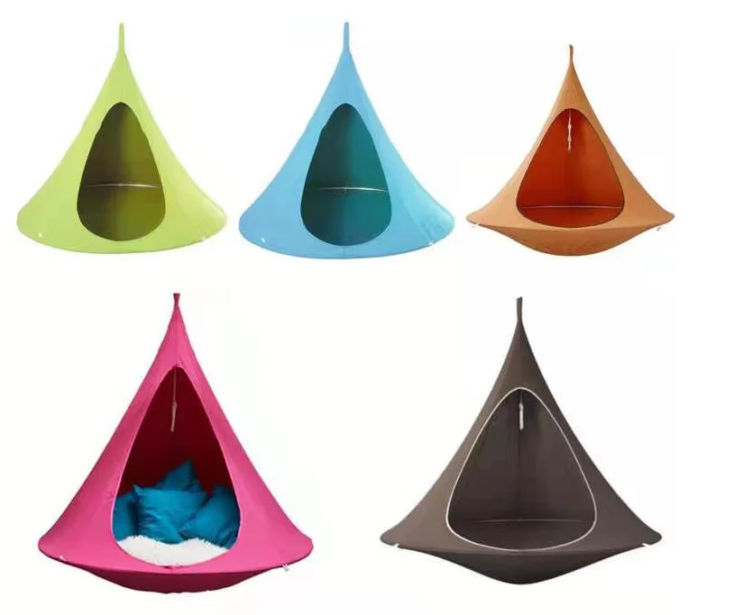 Outdoor Indoor Hanging Tree Hammock Shelter Tent  For Travel Party Tent